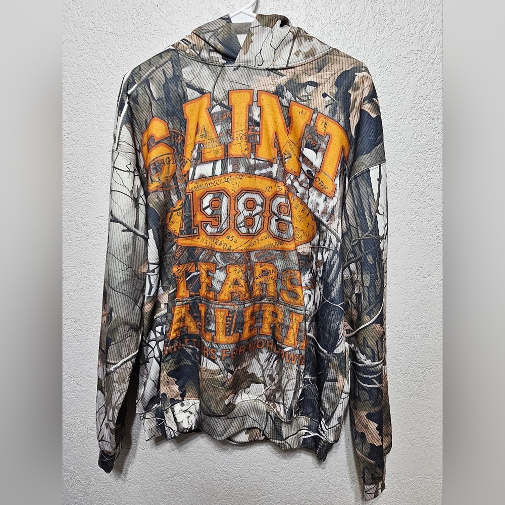Saint Tears Men's Cotton Camouflage Hoodie size M